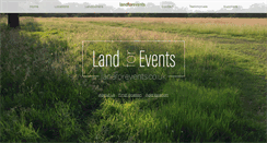 Desktop Screenshot of landforevents.co.uk